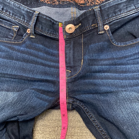 Express Zelda cropped legging slim fit ultra-low rise - Picture 6 of 7